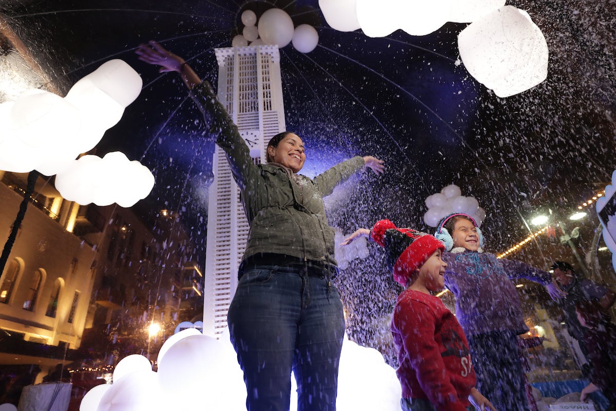 UCR adds snow globe experience to Festival of Lights Inside UCR UC